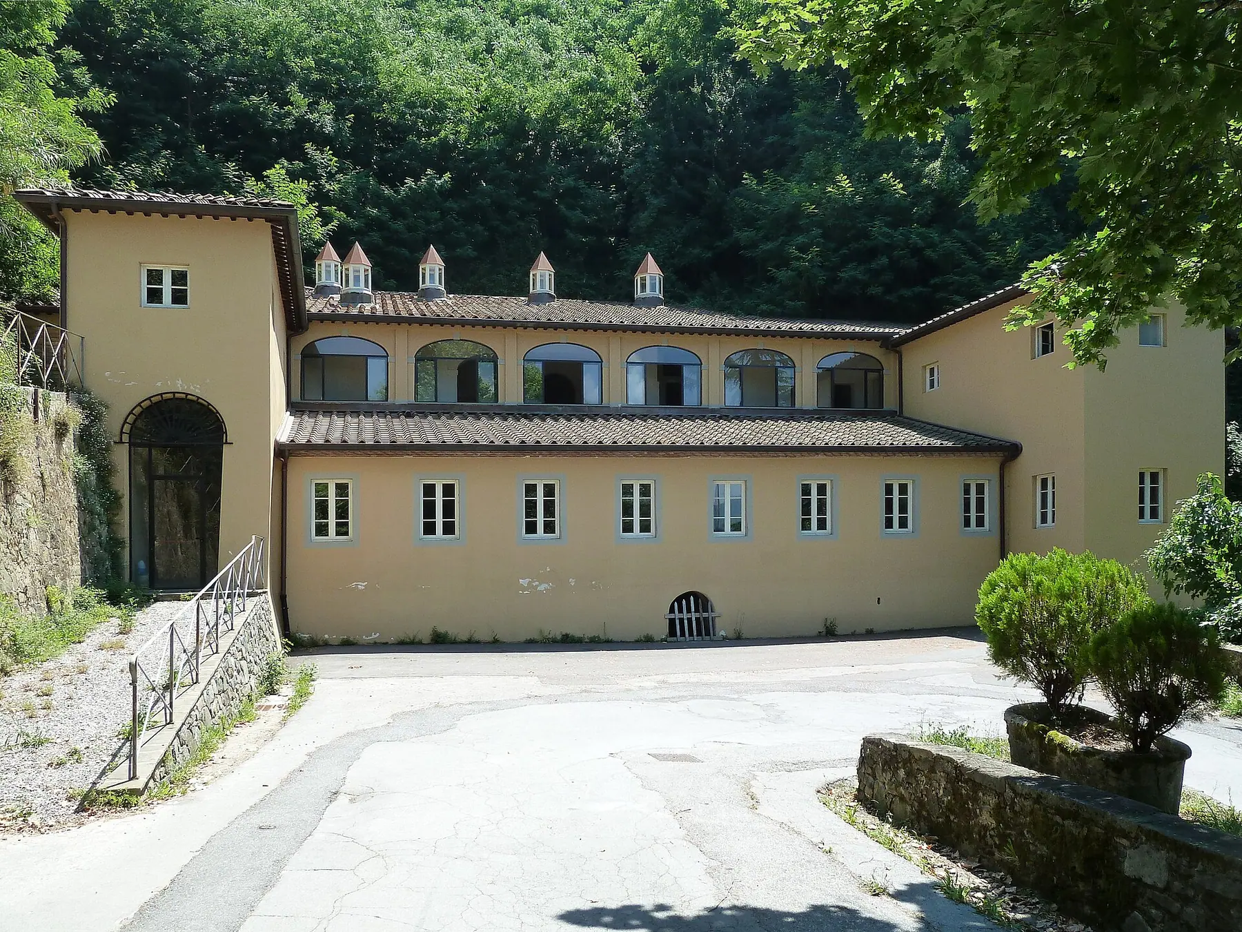 The spa town of Bagni di Lucca