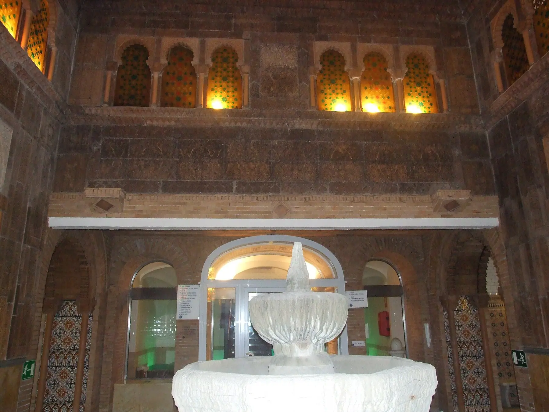 The historic spa buildings of the Balneario de Archena in Murcia