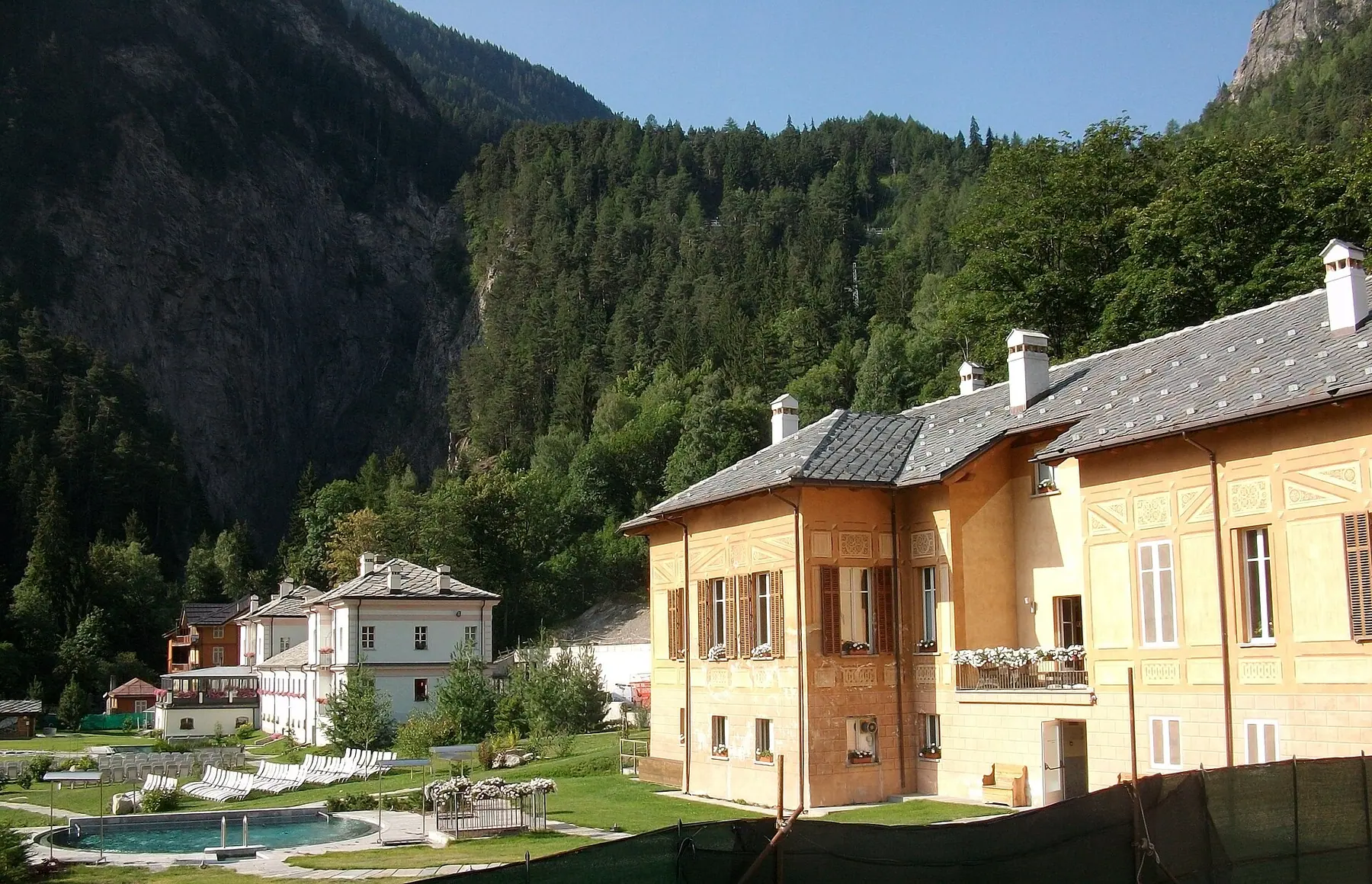 The thermal baths at Pré-Saint-Didier