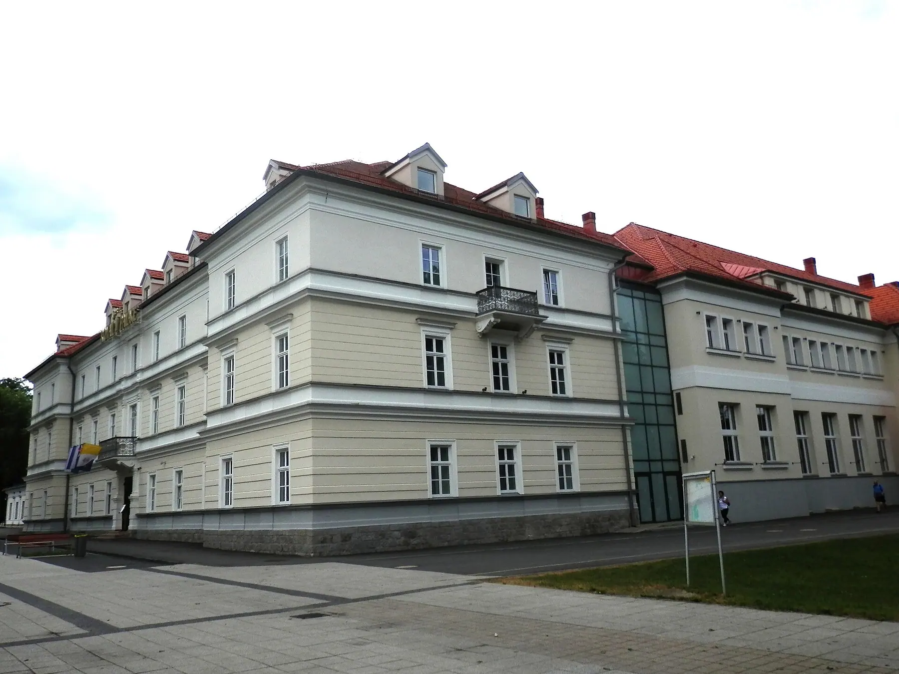 The spa town of Turčianske Teplice