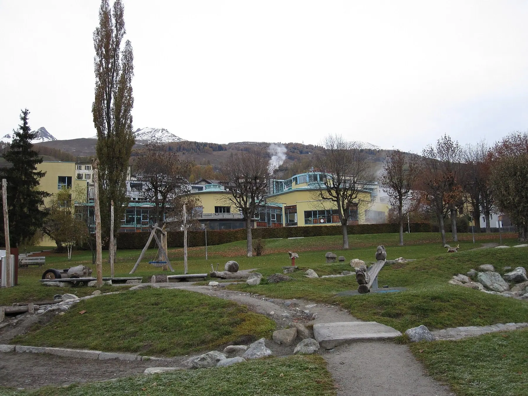 Bogn Engiadina in Scuol, Lower Engadine