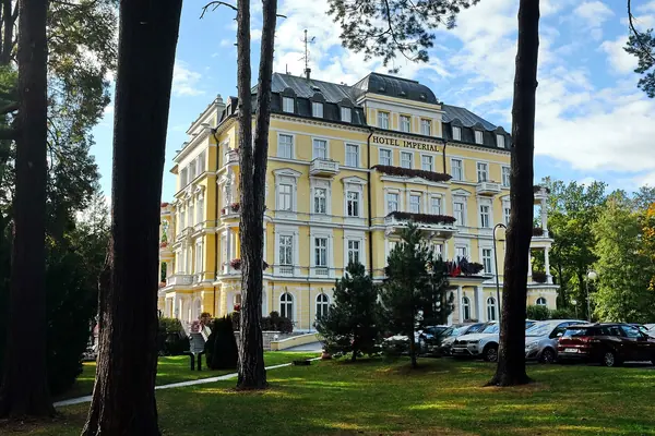 Spa architecture in Františkovy Lázně