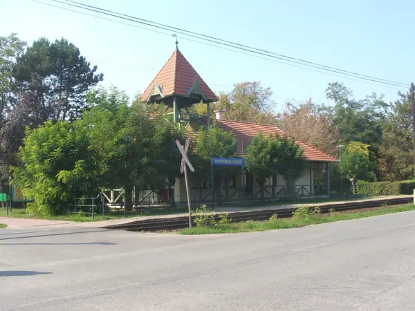 Gyopárosfürdő thermal bath at Orosháza