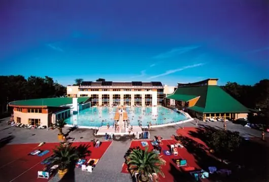Harkány Thermal Bath in southern Hungary