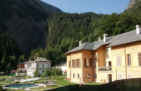 The thermal baths at Pré-Saint-Didier