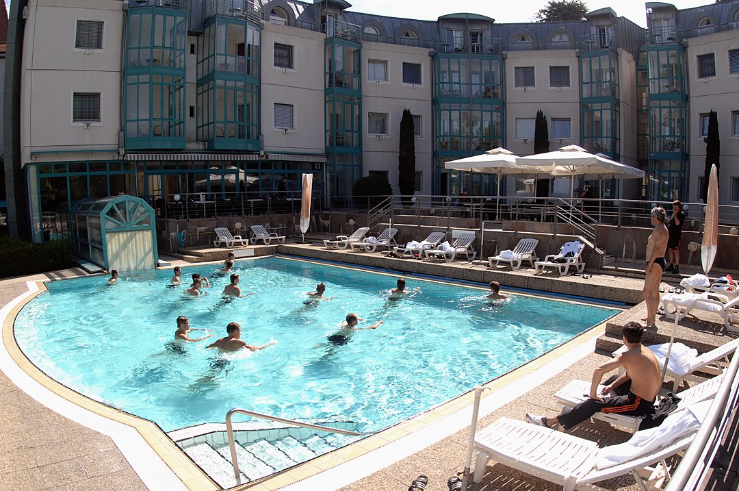 The thermal baths at Yverdon-les-Bains