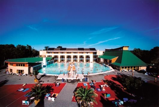 Harkány Thermal Bath in southern Hungary