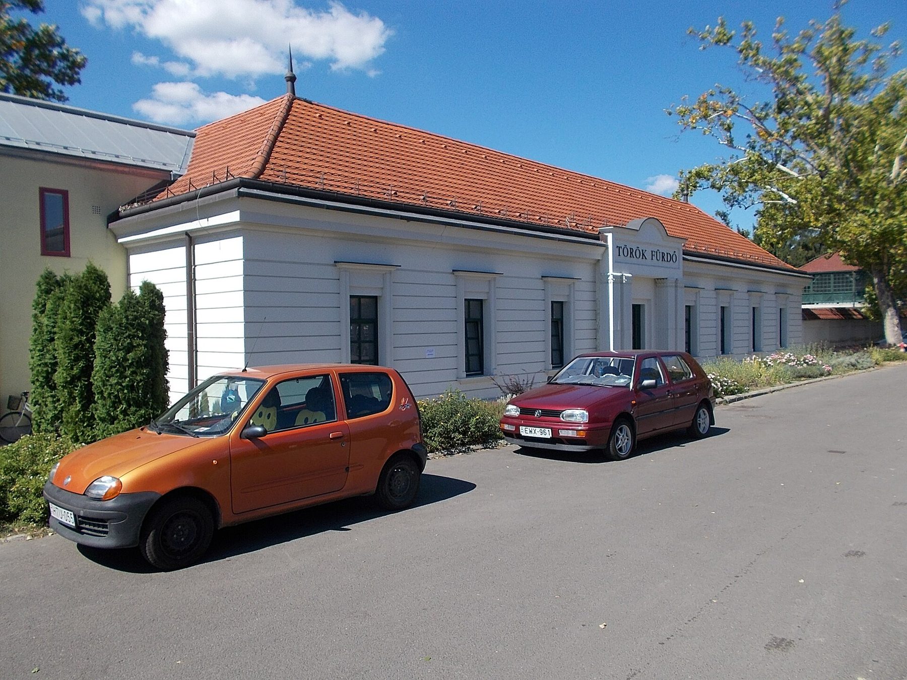 The listed Ottoman Turkish bath in Eger, Hungary