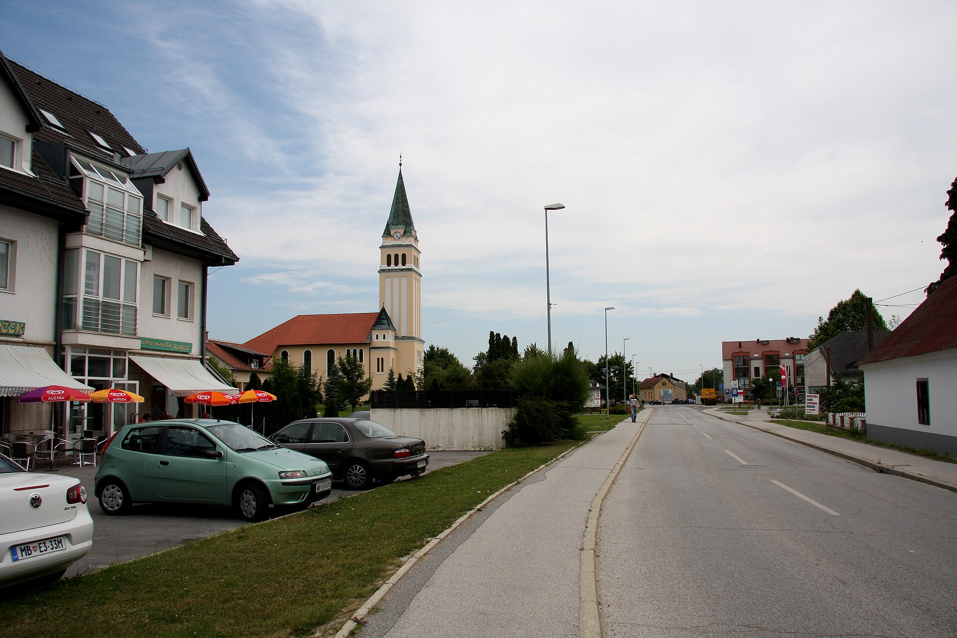 Thermal pools of the spa resort at Moravske Toplice