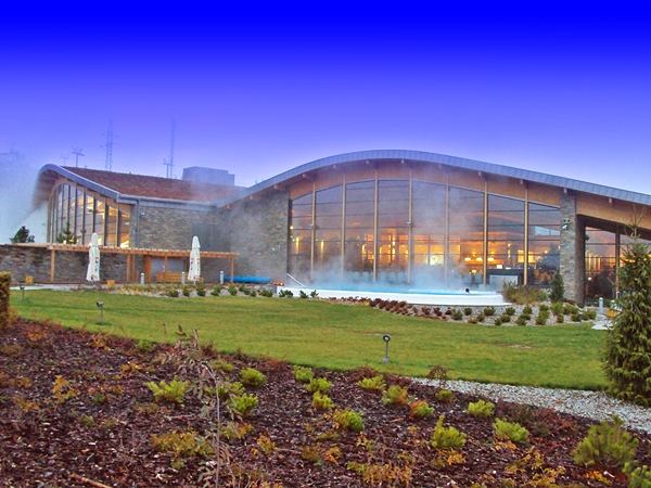 Outdoor thermal pools at Termy Bania in Białka Tatrzańska