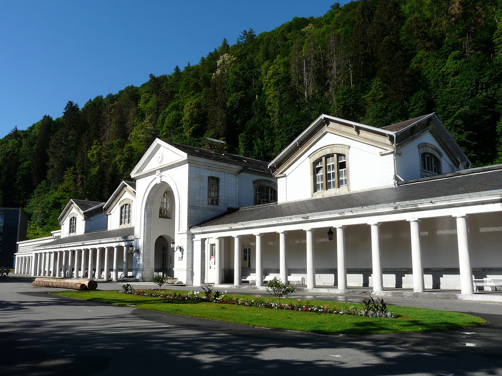 The thermal bath house at Bagnères-de-Luchon