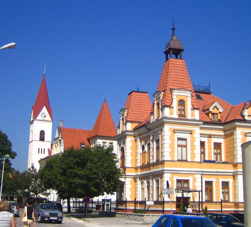 The spa valley of Trenčianske Teplice