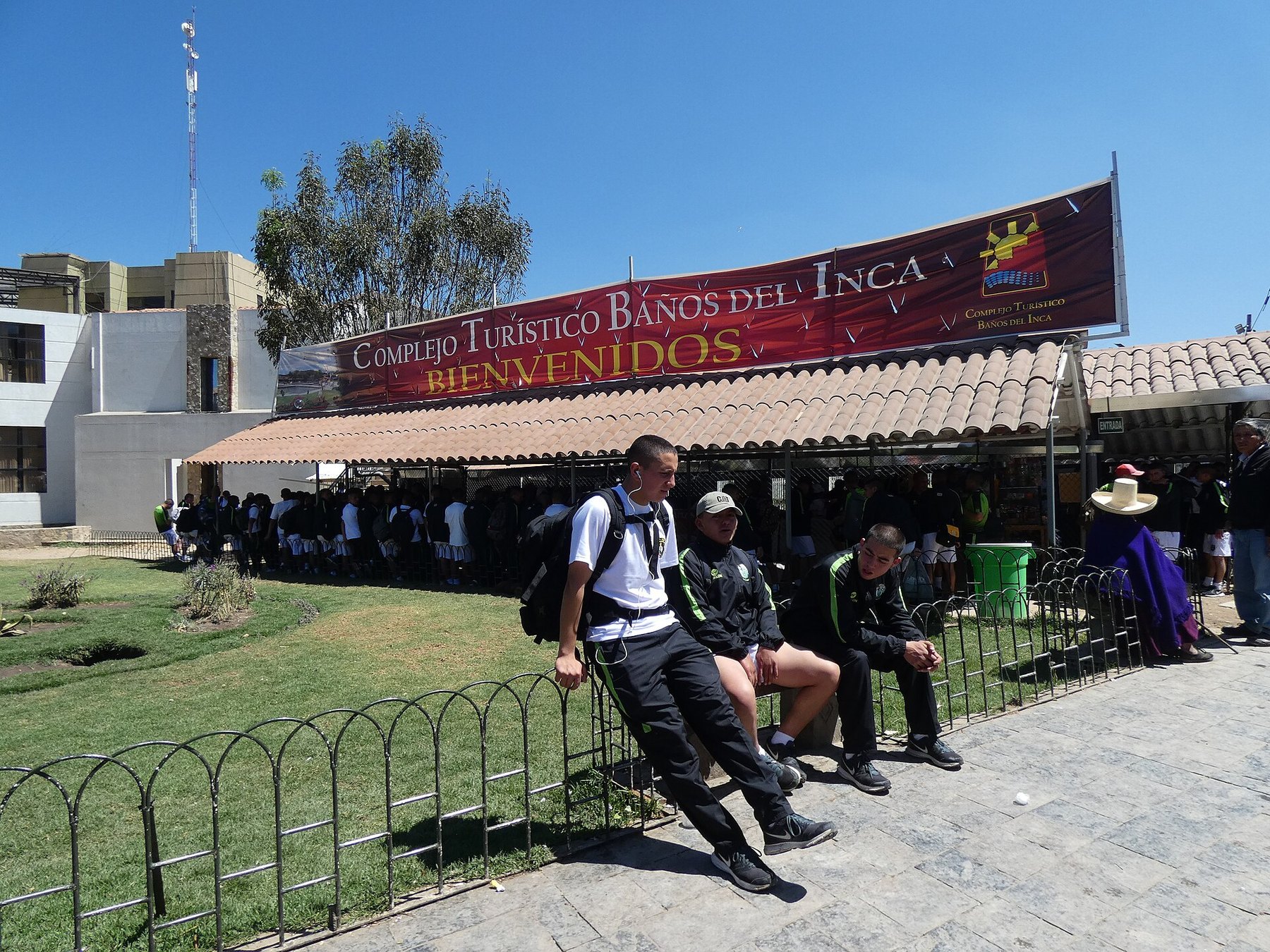 The thermal complex at Baños del Inca, Cajamarca