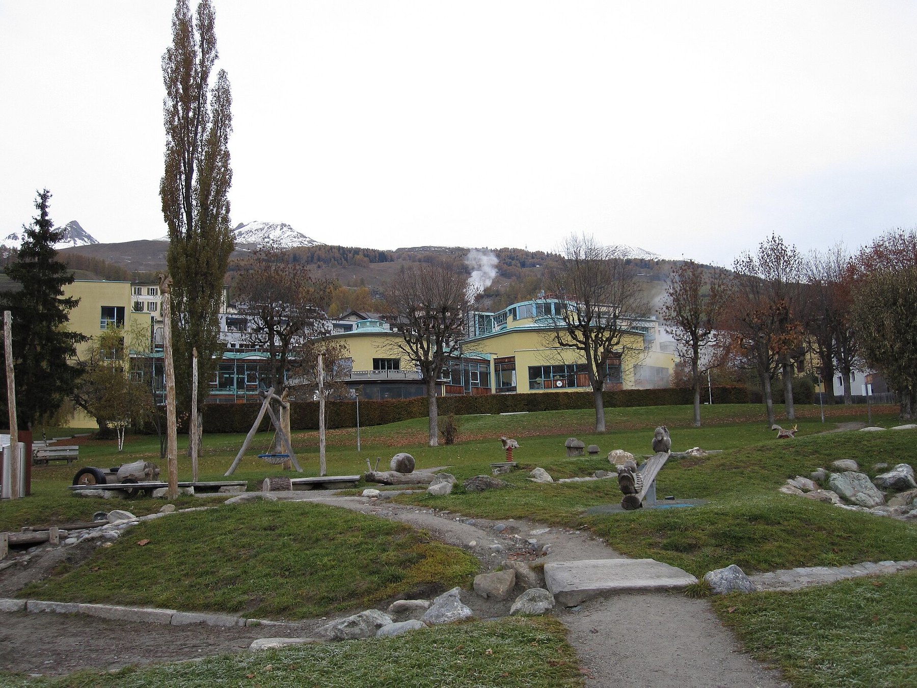 Bogn Engiadina in Scuol, Lower Engadine